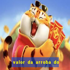 valor da arroba do porco na bahia